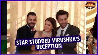 Ranbir, Kangana, Aishwarya, Priyanka & Other B-town Stars Attend Virushka’s Reception