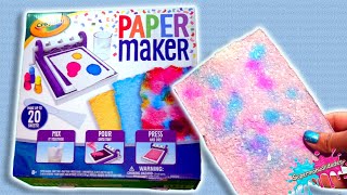 Haciendo papel casero con un Kit de Crayola - Supermanualidades