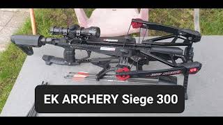 Ek archery siege 300 vs plastic bottle