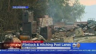 Devastation In Calabasas: Woolsey Fire Leaves Path Of Destruction