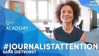 #PR - How to get the attention of a journalist [with Saar Dietvorst]