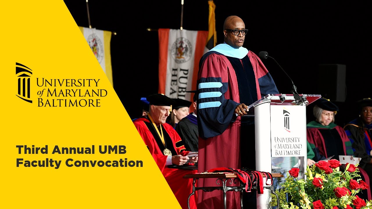 2024 Umb Faculty Convocation Youtube