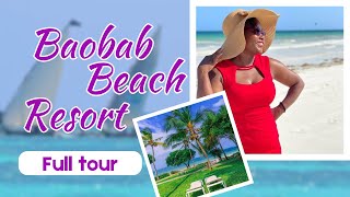 Full tour of Baobab Beach Resort and Spa Diani Kenya