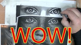 REALISTIC Portrait Drawing Tutorial #03 | Learn to Draw Realistically!