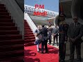 deoghar accords a grand welcome to pm modi /#video