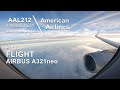 FULL FLIGHT: Maui to Los Angeles | American Airlines AAL212 - Airbus A321neo - OGG to LAX