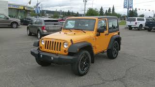 2012 Jeep Wrangler Sport Walk-Around | Stock# C211222A | Prince George Ford