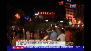 CUBAAN RAMPASAN KUASA TURKI - KOMITMEN TENTERA UNIT KHAS LINDUNGI RAKYAT [16 JULAI 2016]