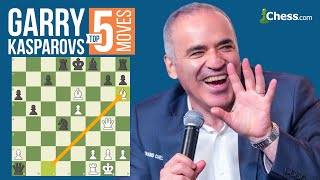Garry Kasparov's 5 Most Brilliant Chess Moves