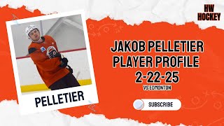 Analyzing Flyers Jakob Pelletier vs Edmonton Oilers