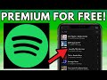 How To Get Spotify Premium for Absolutely FREE on ANDROID/IOS (UPDATED METHOD 2024)