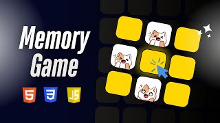 JavaScript Project: Build a Fun Memory Game from Scratch with Vanilla JavaScript