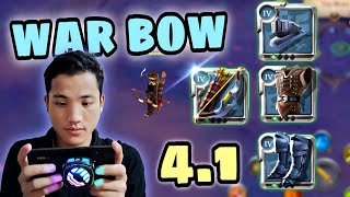 war bow 🏹 solo mist pvp 💪 mobile gameplay - Albion Online