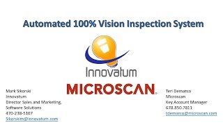 100% Vision Inspection Breakthrough Technology