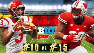 Can USC BEAT Wisconsin? PRIMETIME Matchup! NCAA 14 College football Revamped Dynasty Gameplay