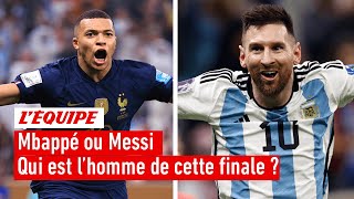 France-Argentine : Mbappé ou Messi, qui est l'homme de cette finale ?