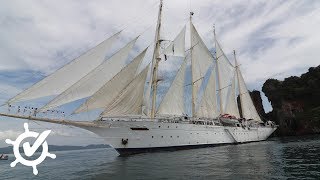 Star Clipper: Morr-Rundgang auf dem Segelschiff