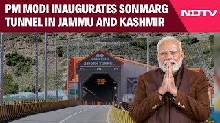 PM Modi News | “J\u0026K Crown Of India, Want It To Be Beautiful”: PM Modi As He Launches Z-Morh Tunnel