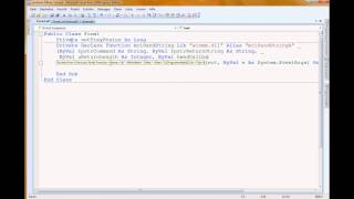 Visual Basic 08 How to make a Drive Ejecter