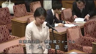 山本和嘉子 立憲民主党 予算委員会 衆議院 2019 02 27