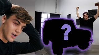 SURPRISING Grayson with his DREAM CAR!