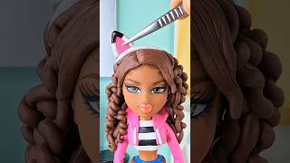I made the BRATZ of GABBY'S DOLLHOUSE! 😍! 💗! #gabby #bratz #doll