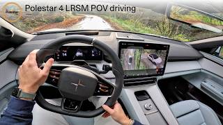 Polestar 4 '25 Long Range Single Motor || POV driving