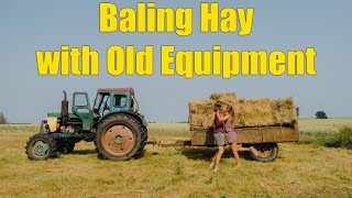 They Don't Make 'Em Like This Anymore: Young Farmers \u0026 Vintage Hay Baling