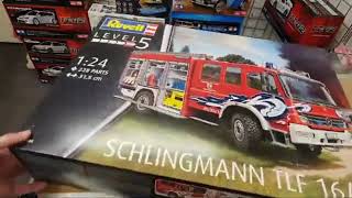 Revell 07586 Schlingmann TLF 16/25 Fire Truck 1:24 unboxing