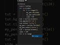 Python pattern program to print amazing pattern using turtle module for beginners #programming #new