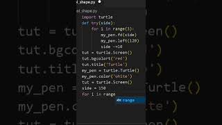 Python pattern program to print amazing pattern using turtle module for beginners #programming #new