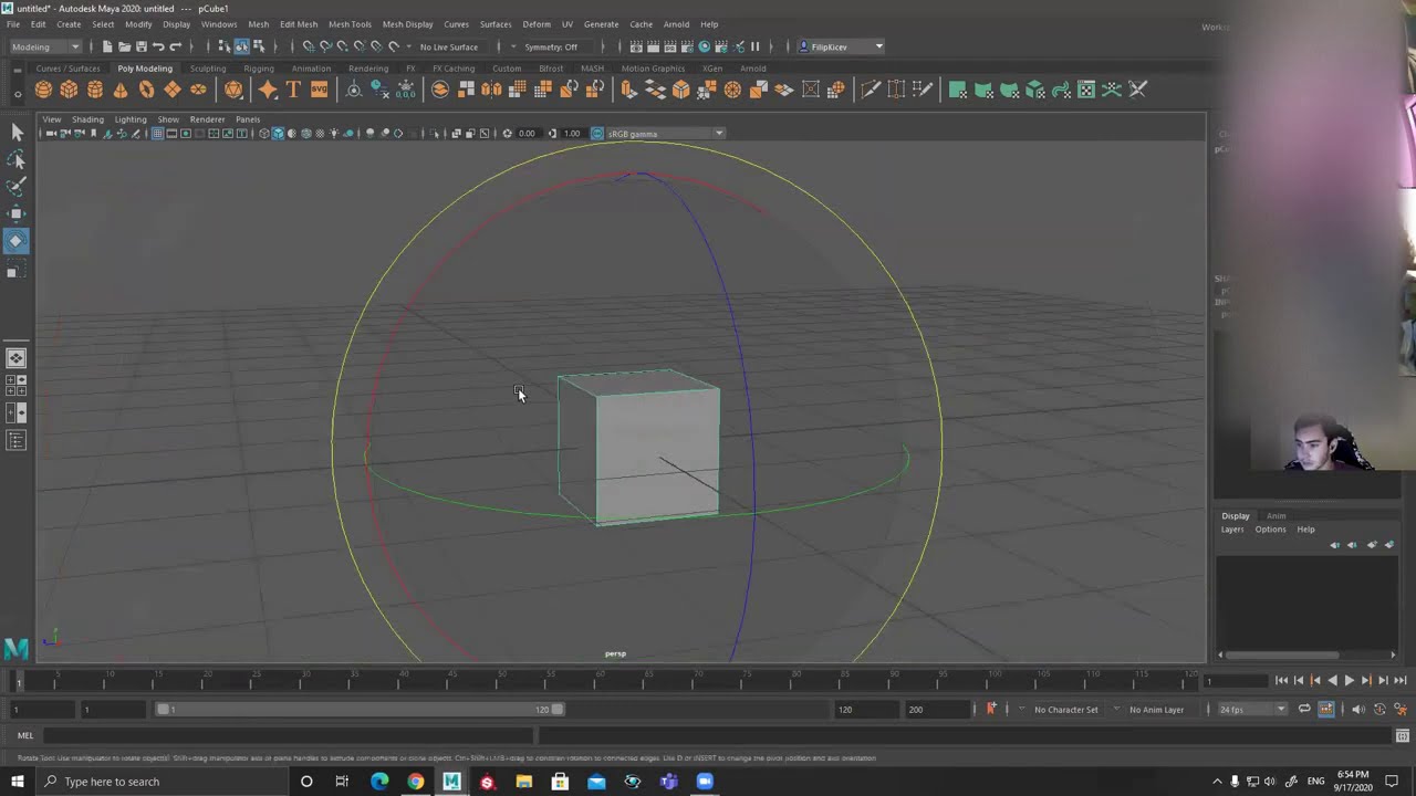 Intro To 3d Maya - Class 01 - YouTube