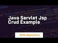 java servlet jsp crud example