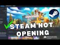 How to fix steam not opening on windows 11