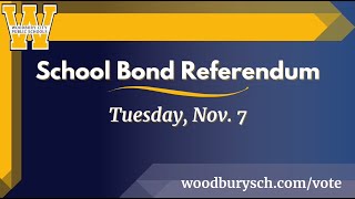 Woodbury City Public Schools Bond Referendum