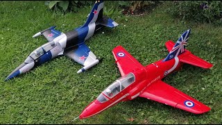 Arrows Hobby BAe Hawk T1 and Aero L-39 Albatros 50 mm EDF jets Hawk with exhaust mod for extra scale