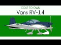 Vans RV-14 - Cost of Ownership