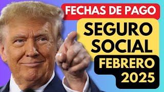 ATENCIÓN❗️EL SEGURO SOCIAL ADELANTA los CHEQUES de FEBRERO 2025 ✚ FECHAS DE PAGO