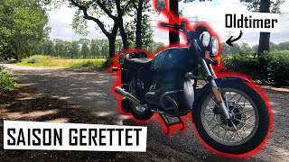 kleinen Oldtimer gekauft / BMW R45 Motorrad