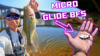 Bait Finesse System and Micro Glide Challenge: Late Winter Bass Fishing