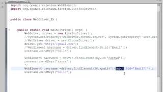 Selenium Tutorial Day 4 , Selenium Webdriver tutorial, Part 1