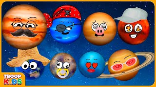 Planet SONG for BABY | Solar System for children | Planets Finger family