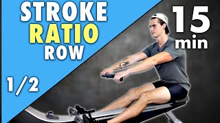 "Stroke Ratio" Progressive Rowing Technique Workout (1 of 2)