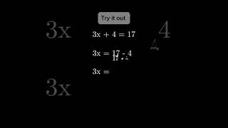 My first animated video using manim #maths #linearequations #mathematics #igcsemaths #manim