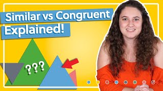 Congruent and Similar Shapes: What's the Difference and How to Use Both (includes triangles! 🔺)