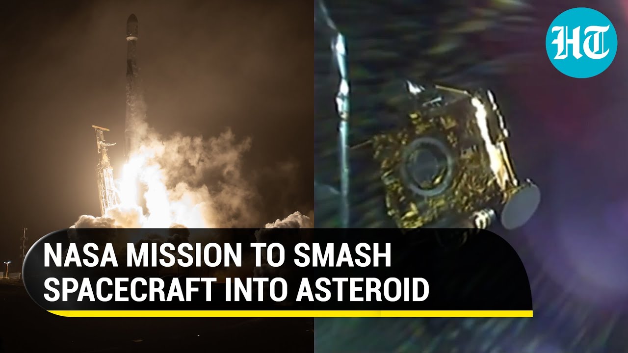 Watch: NASA Launches Spacecraft To Deflect Asteroid In World’s First ...