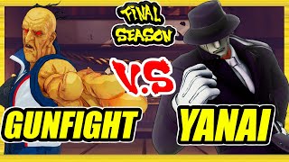 SFV CE 🔥 Gunfight (Oro) vs Yanai (G) 🔥 Ranked Set 🔥 Street Fighter 5