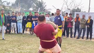 Central Busu Haflong,Picking up stones,Dimasa Traditional Game.