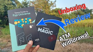 FYP Card Unboxing \u0026 Review | Teenagers ATM withdrawal Debit Card | FYP Neo Bank Card Unboxing