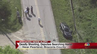 Deadly shooting, deputies searching home